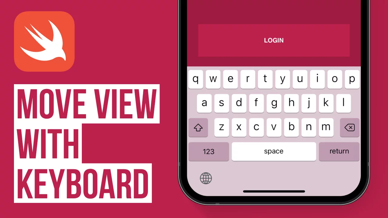 How to move View with Keyboard in iOS using Swift | John Codeos - Blog with  Free iOS & Android Development Tutorials